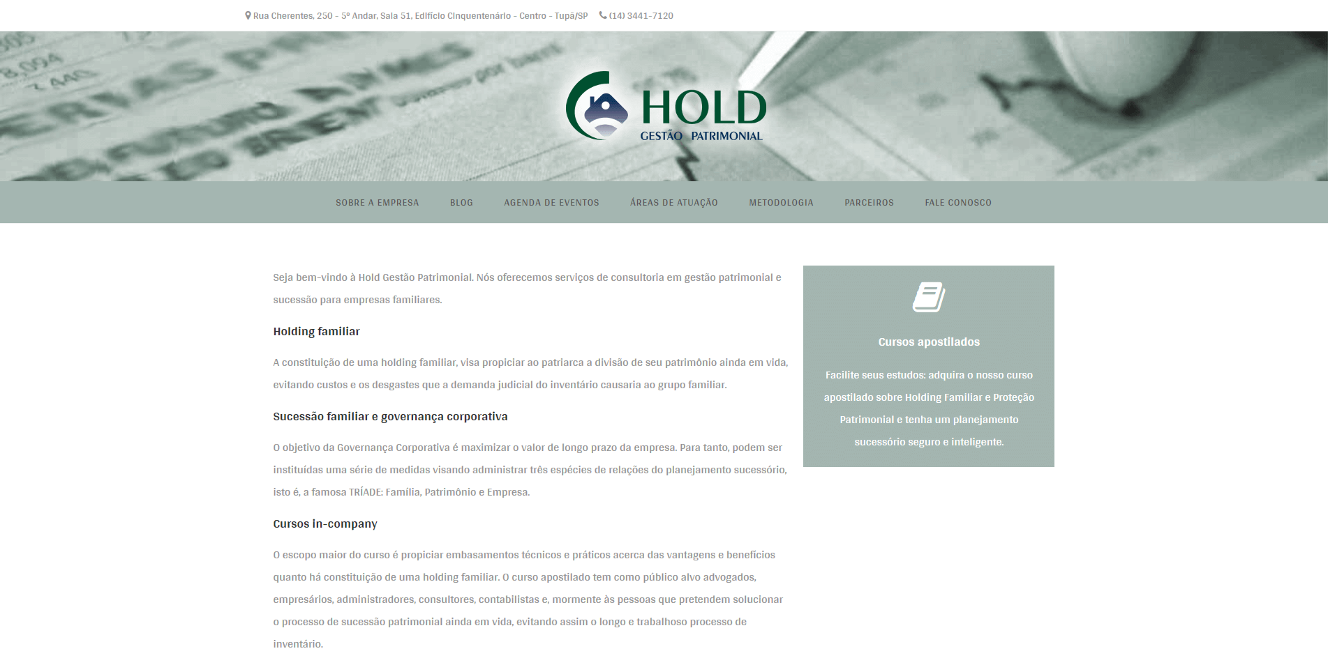 Read more about the article Hold Gestão Patrimonial